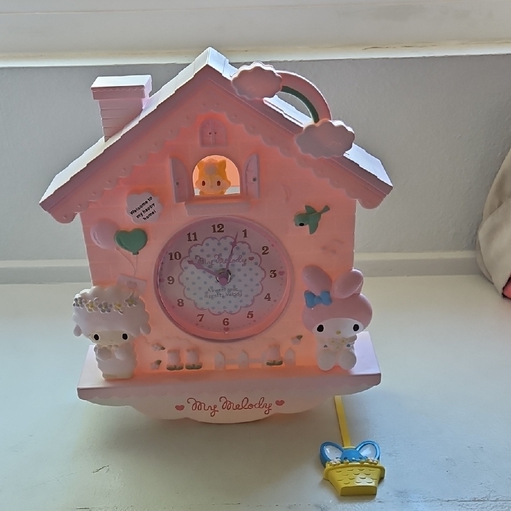 Sanrio Pink My Melody Wall Clock